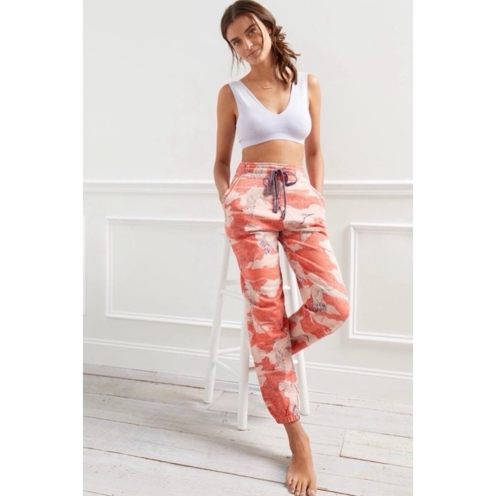 Daily Practice by Anthropologie Camilla Crane Knit Joggers - Size Small